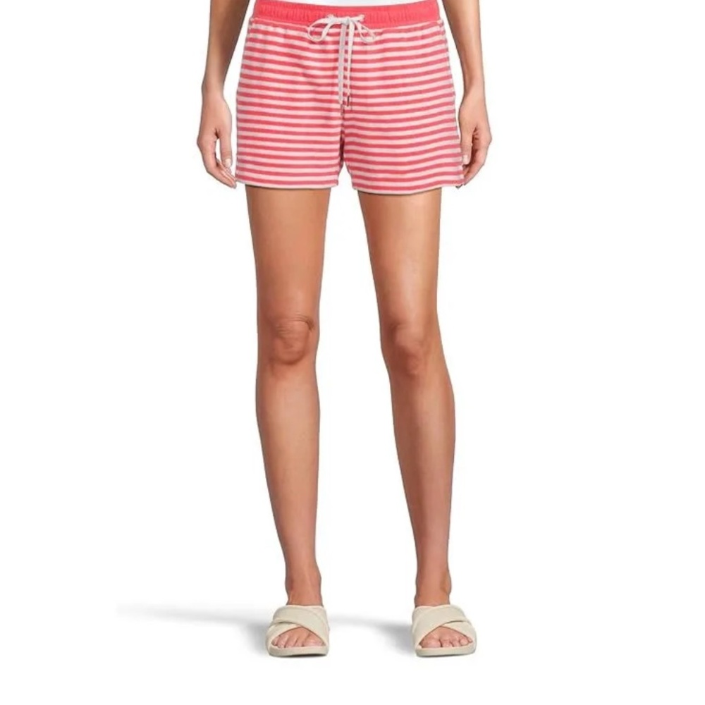 NWT Lilly Pulitzer XL 4” PEPPI HIGH RISE SHORT “Coral Stripe” ✨Retail💲78